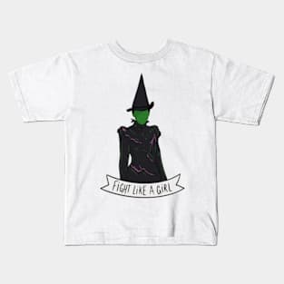 Fight Like Elphaba Kids T-Shirt